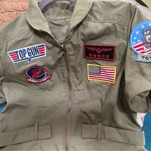 Women’s Top Gun Navy Dress for Halloween Dress Up